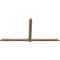 Ekena Millwork Eugene Rough Sawn Timber Gable Bracket, Douglas Fir, 84"W x 42"H x 2"D x 4"F, 12/12 Pitch GBW084X42X0204EUG00RDF - alternate 4
